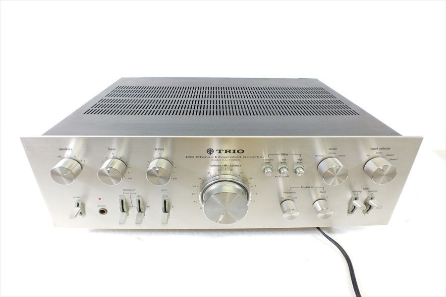 ◇ TRIO トリオ KA-7300D プリメインアンプ 取扱説明書有り 中古 現状