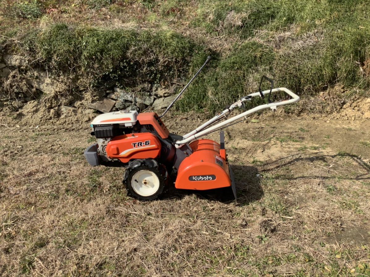 クボタ 土の助 TR6 中古実働品 クボタ 管理機 Yahoo!オークション 