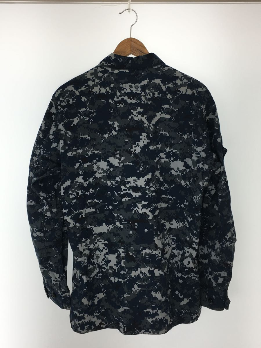 US.NAVY◆ミリタリージャケット/コットン/NVY/カモフラNWU TYPE1/デジカモ/M-L/8405-01-540-24