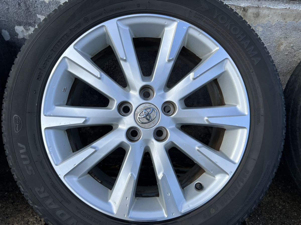 トヨタ ヴァンガード 純正 ホイール 18X7.5J ＋39 5穴 PCD114.3 