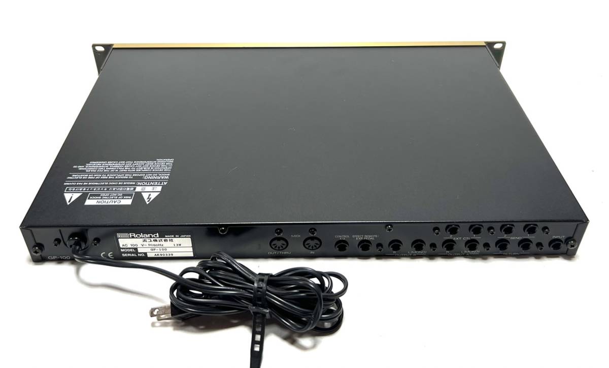 ☆ 送料無料 良品 Roland GP-100 ギター用 プリアンプ マルチ