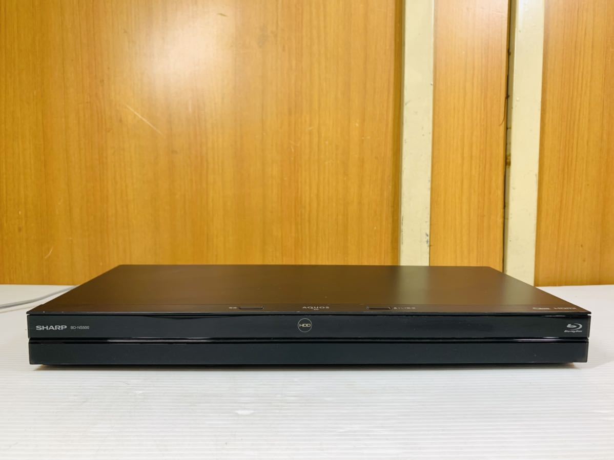 SHARP シャープ ブルーレイディスクレコーダー BD-NS500 2016年 動作