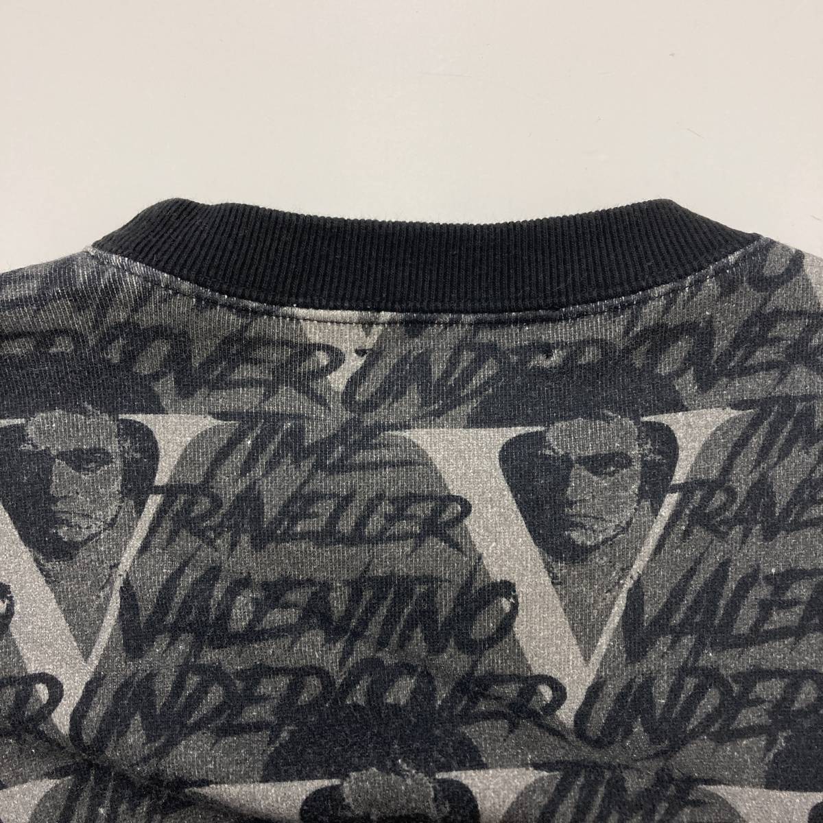 UNDERCOVER × VALENTINO 19AW スウェット 2サイズ ベートーヴェン 総柄 アンダーカバー ヴァレンティノ コラボ トレーナー archive 482 UNDERCOVER VALENTINO 19AW 名作19AW総柄ベートーベンスウェット UNDERCOVER×VALENTINO COVER