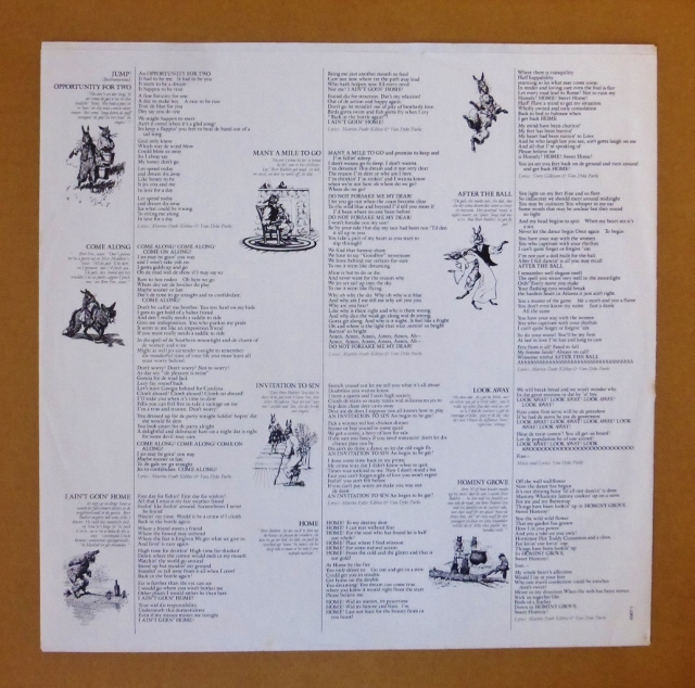 VAN DYKE PARKS「JUMP」米ORIG [WB白]ステッカー有 シュリンク美品