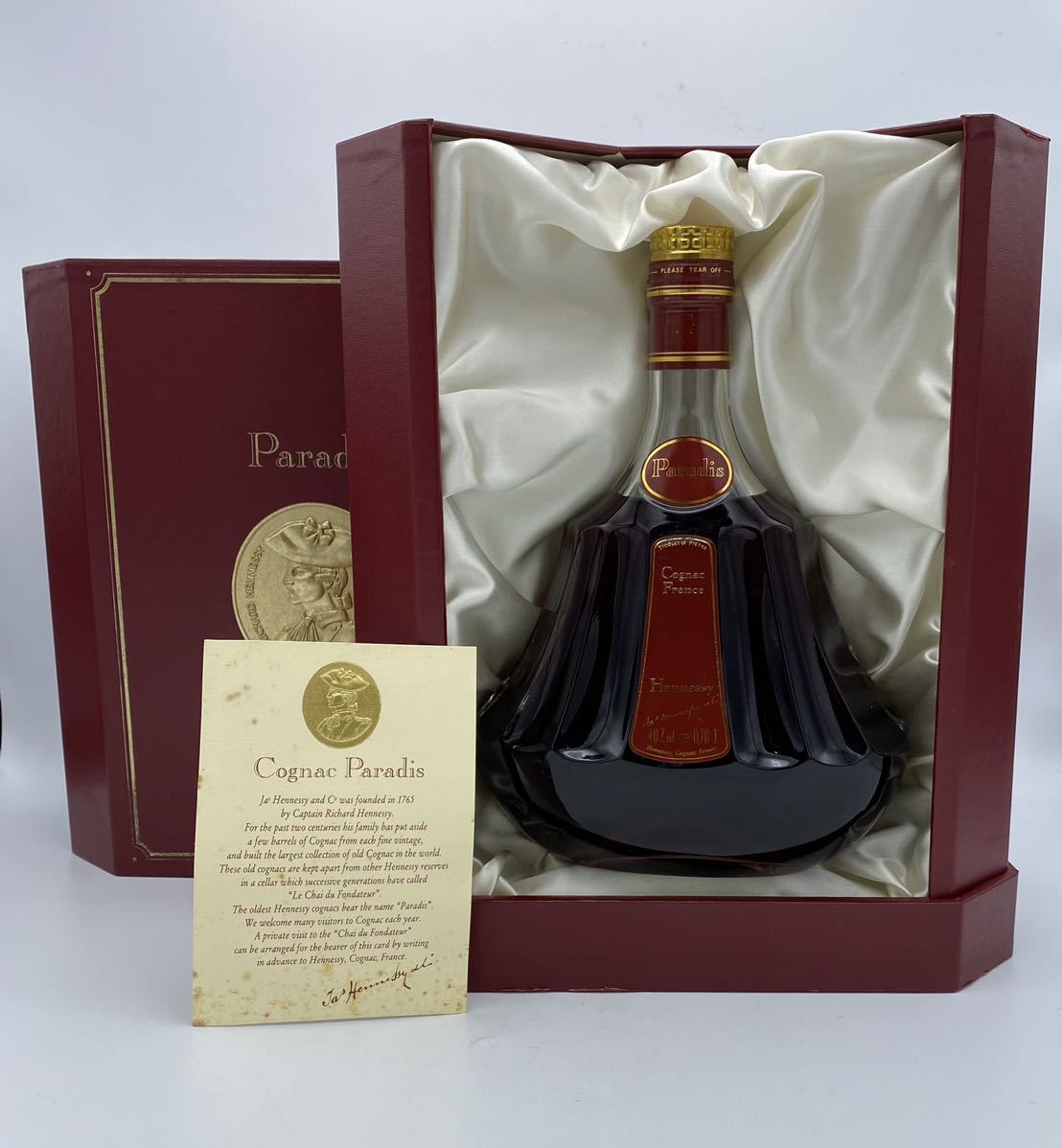 Hennessy Paradise ヘネシー　パラディ　旧ボトル　未開封 未開栓】ヘネシー パラディ Hennessy PARADIS 旧ボトル コニャック