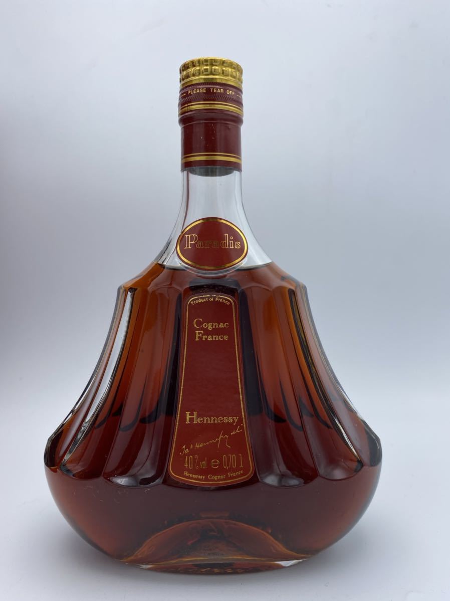 ヘネシー パラディ Hennessy PARADIS 空瓶 空箱 箱カバー国内