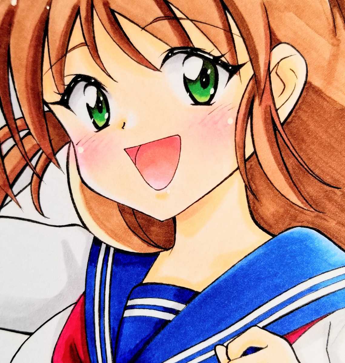 同人手描きイラスト Blue Seed 藤宮紅葉 手描きイラスト 売買されたオークション情報 Yahooの商品情報をアーカイブ公開 オークファン Aucfan Com