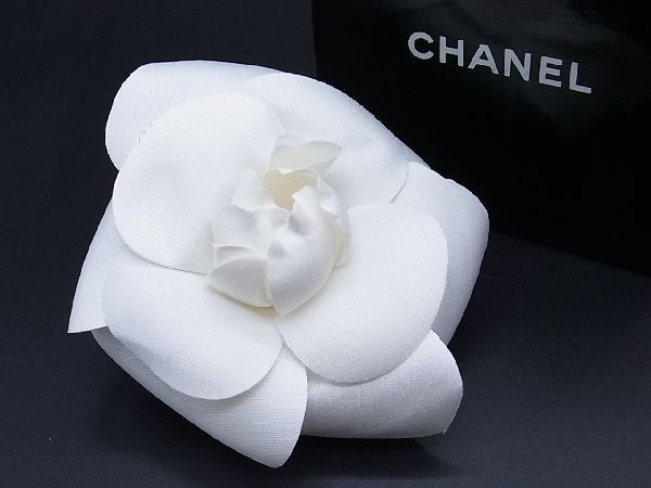 1円 □美品□ CHANEL シャネル カメリア ゴールド金具 フラワー ピン
