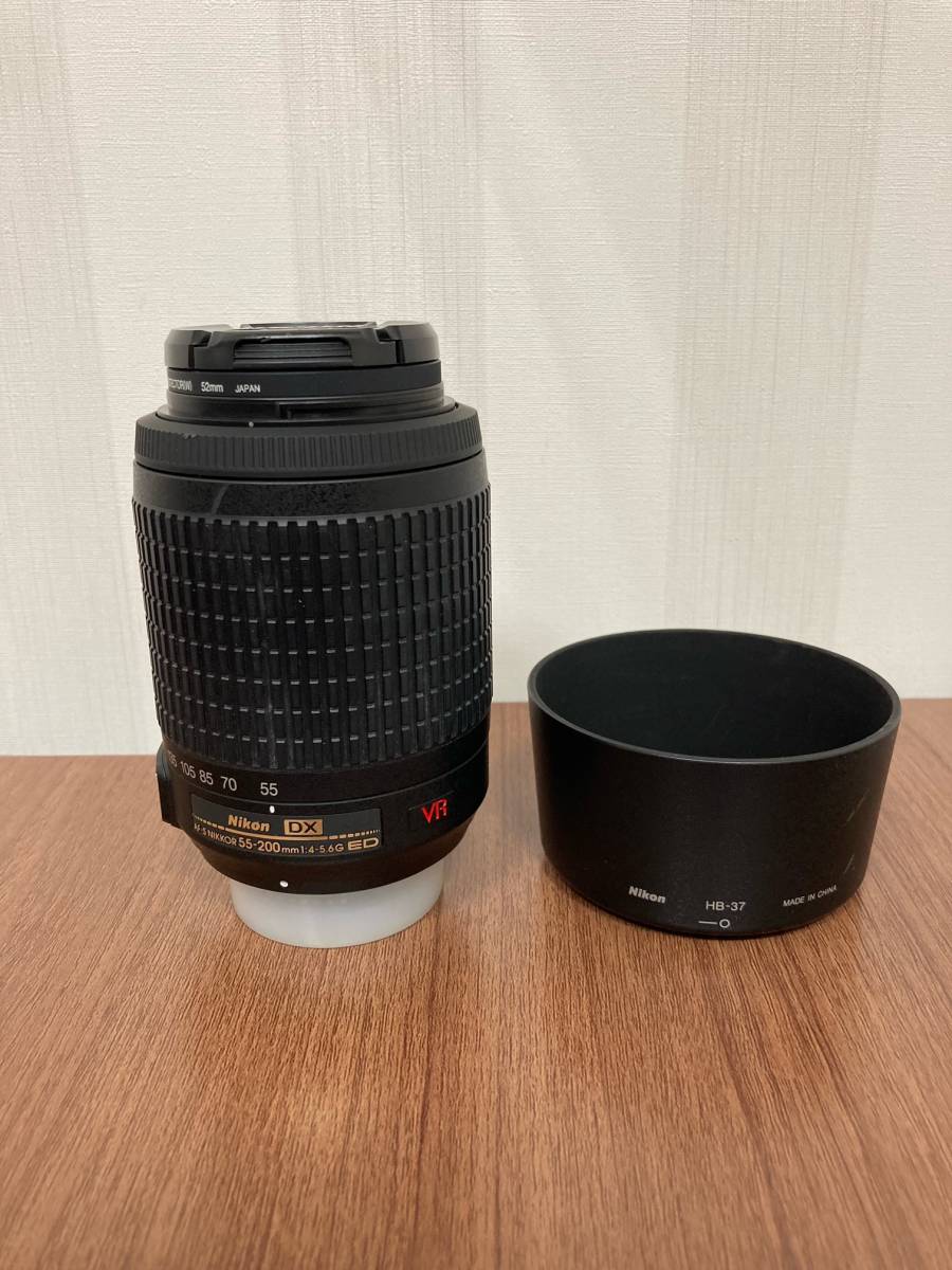 Nikon AF-S DX 55-200mm kenkoプロテクター付き メーカー直営