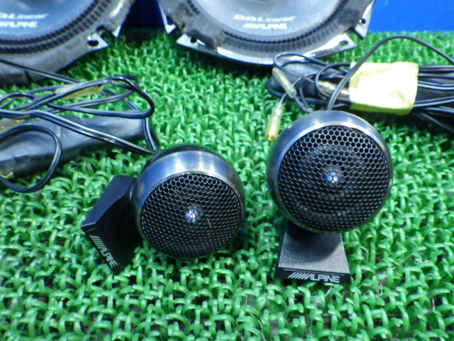 A】音出しOK アルパイン DDLinear DDL-R17S 17㎝ 17センチ 2WAY