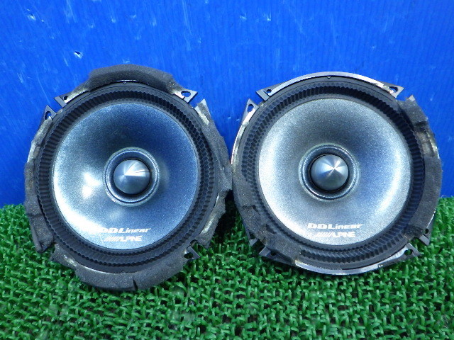 A】音出しOK アルパイン DDLinear DDL-R17S 17㎝ 17センチ 2WAY