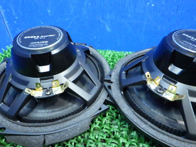 A】音出しOK アルパイン DDLinear DDL-R17S 17㎝ 17センチ 2WAY