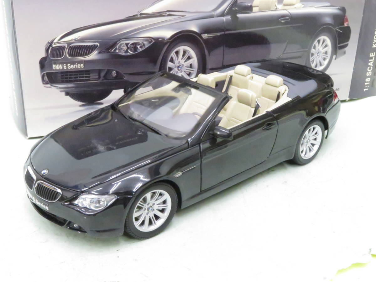 BMW Kyosho 1⁄18 645Ci - Cabriolet 0 Convertible E64 Diecast Bmw Ci