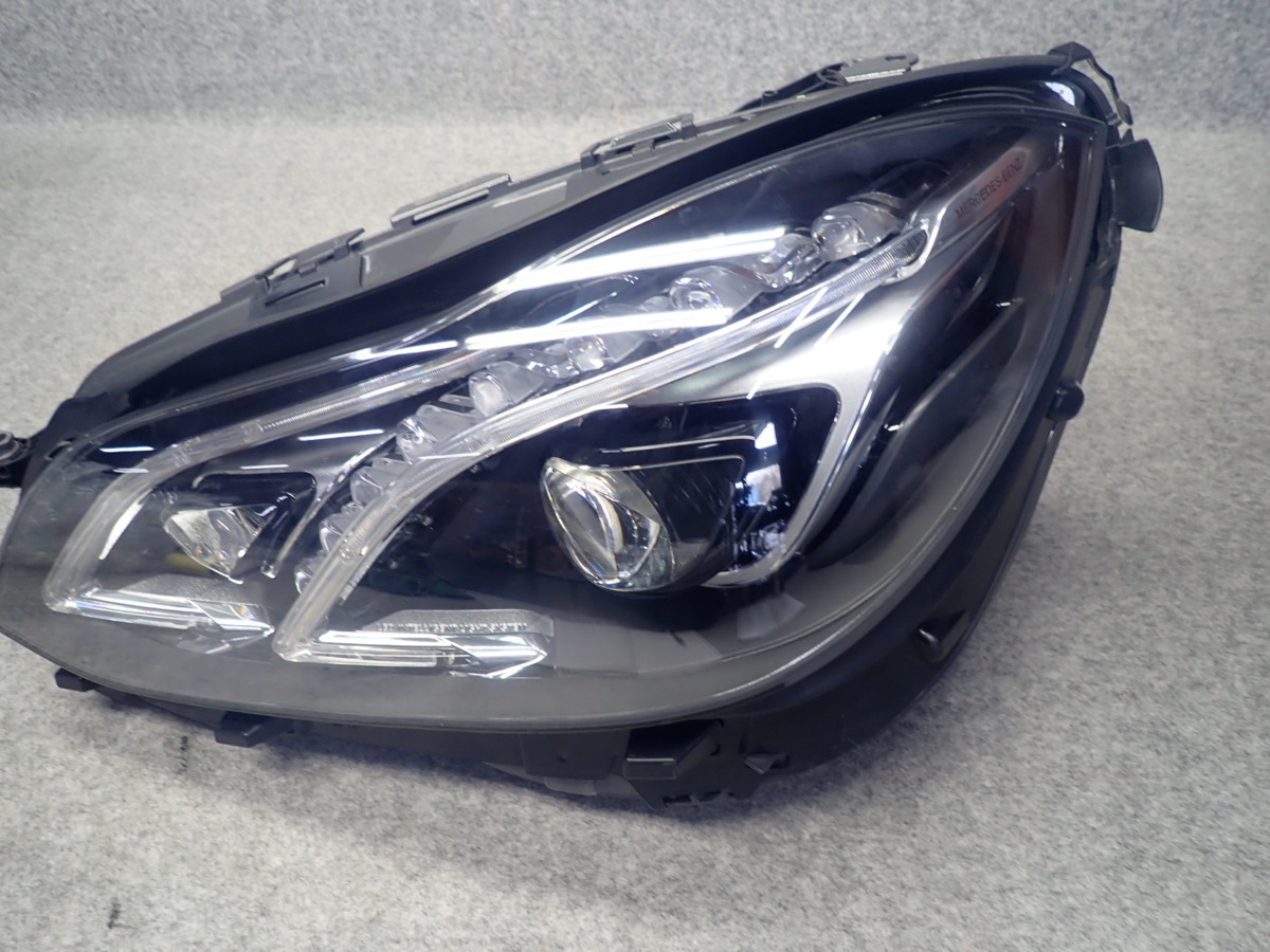 ベンツ Eクラス W212 純正 ヘッドライト ライト 左 左側 LED 打刻 A 