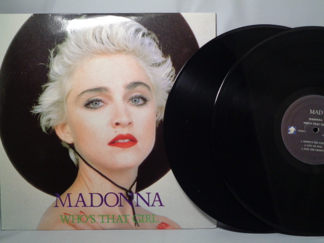 - That Girl Madonna Who's LP &amp; Vinyl com: CDs &frasl; Ost THAT (Back 0 1987: