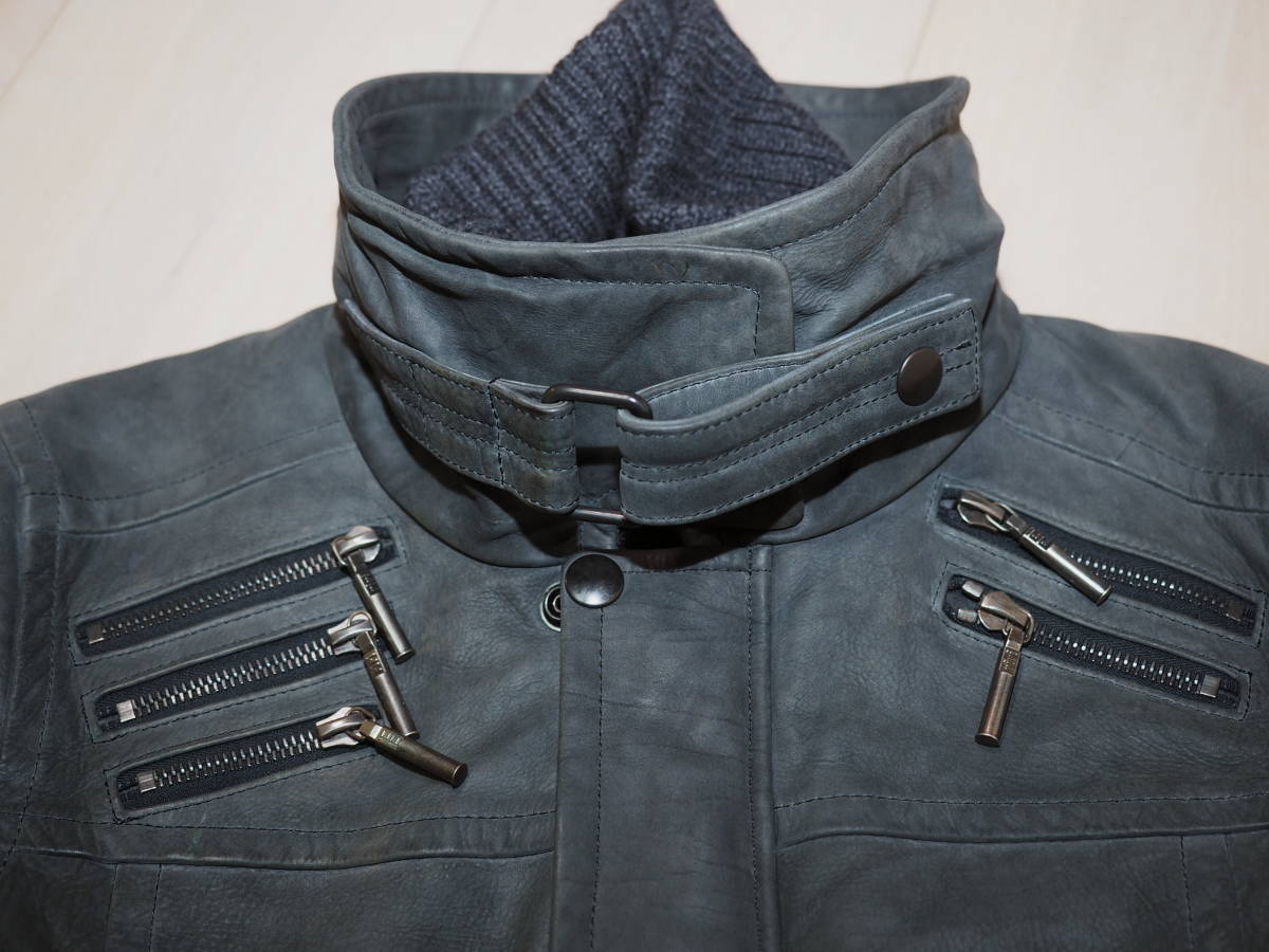 定価22万円 SISTERE システレ 10AWヌバックレザーストラクチャル 