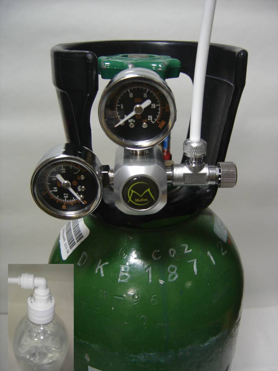 生活家電 強炭酸水製作用レギュレーター＋炭酸水製作キット自動ロック式