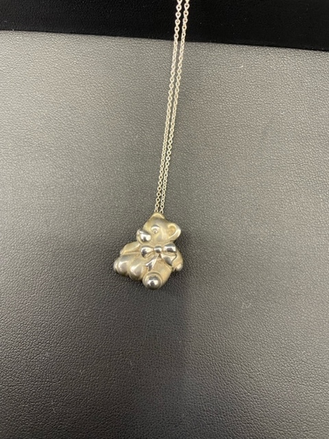 送料無料，得価】 TIFFANY＆Co. ティファニー テディーベアネックレス 
