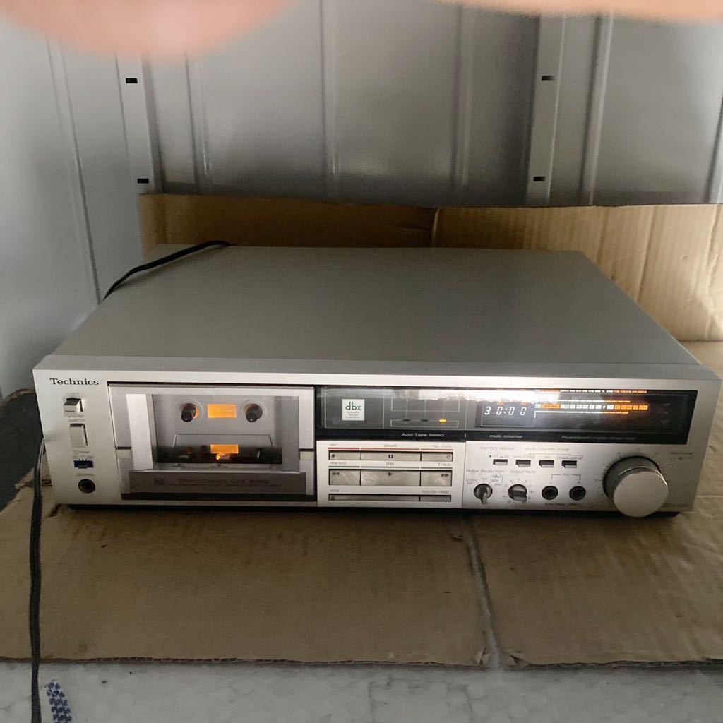 Technics RS-M255X カセットデッキ - 高音質 dbx テクニクス カセット