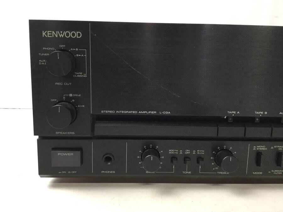 KENWOOD L-03A プリメインアンプ ケンウッド アンプ KENWOOD