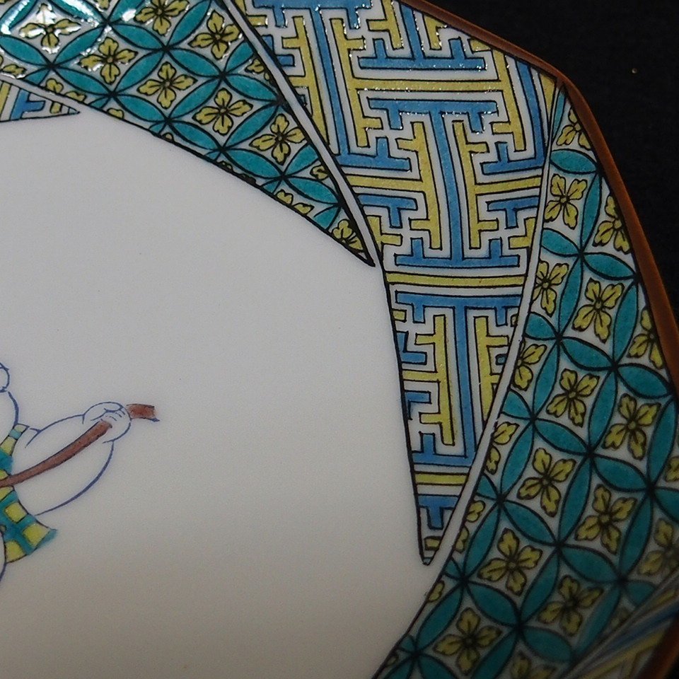 M001 初出 九谷焼 3点 木米柄 汲出揃 5客 青郊造 銘々皿揃 人物図 八角 輪花型 吉祥文様 絵替わり 稚児 七宝 紗綾 鳥 90 皿 売買されたオークション情報 Yahooの商品情報をアーカイブ公開 オークファン Aucfan Com