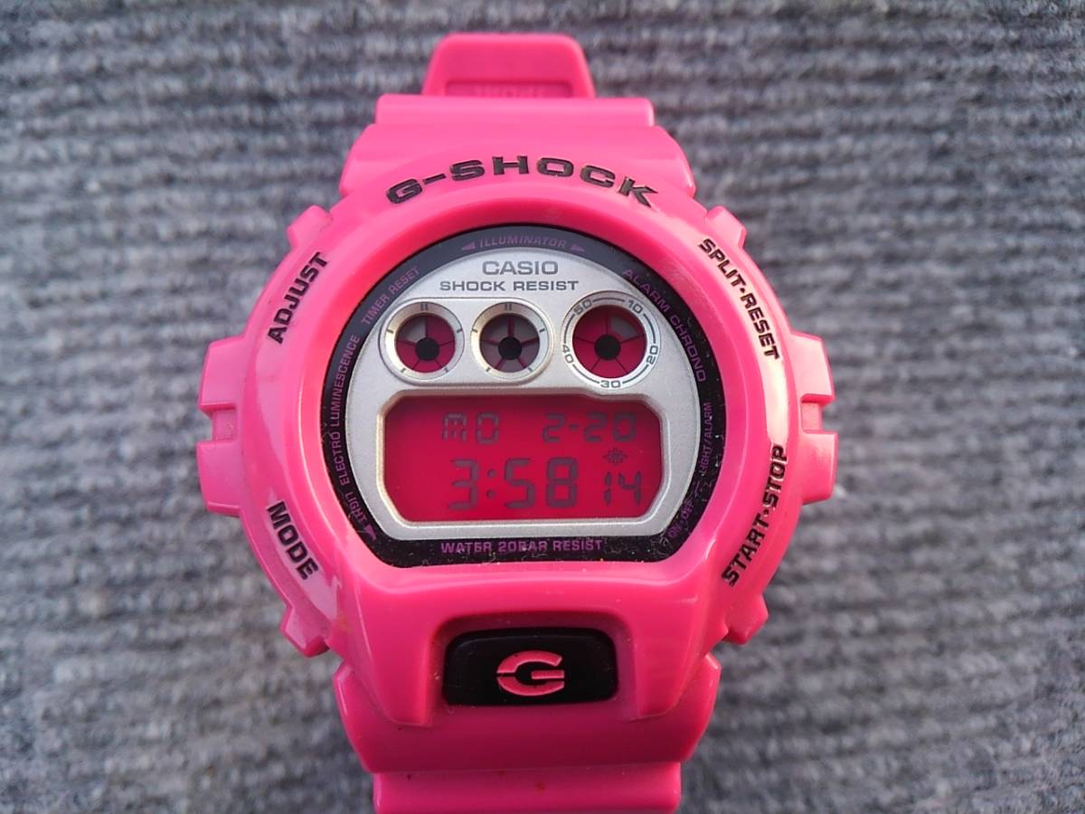 レアカラーG-SHOCK DW-6900CS-4JF クレイジーカラーズ