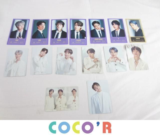 同梱可】優良品 韓流 防弾少年団 BTS ミニフォトカード メッセージ