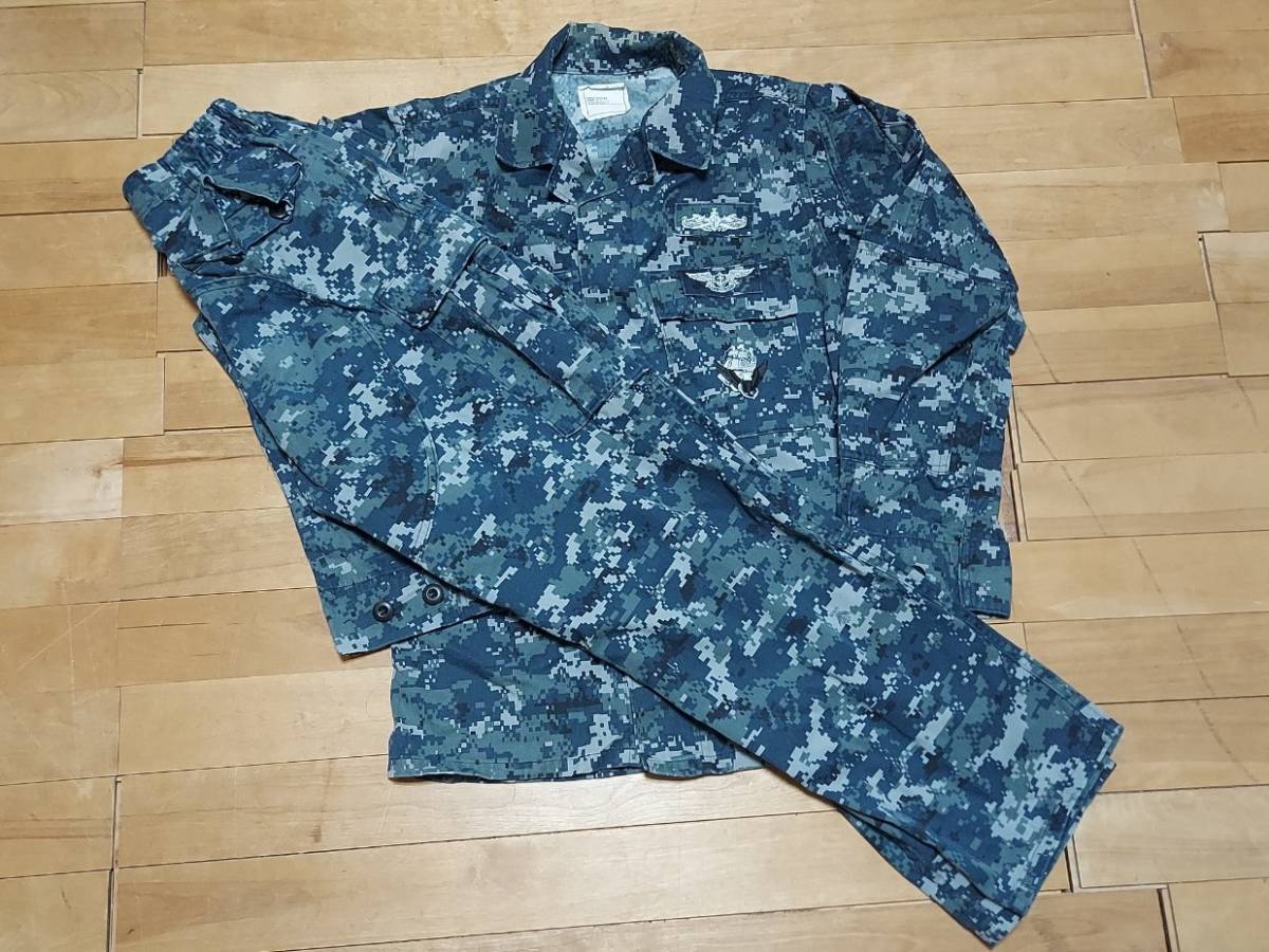 米軍 navy 服 米軍実物 NWU トラウザー S-XS タイプ1 デジカモ 米軍