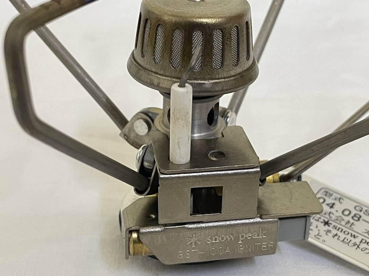 snow peak ギガパワーチタンストーブ「地」オート GST-100A/ウインド