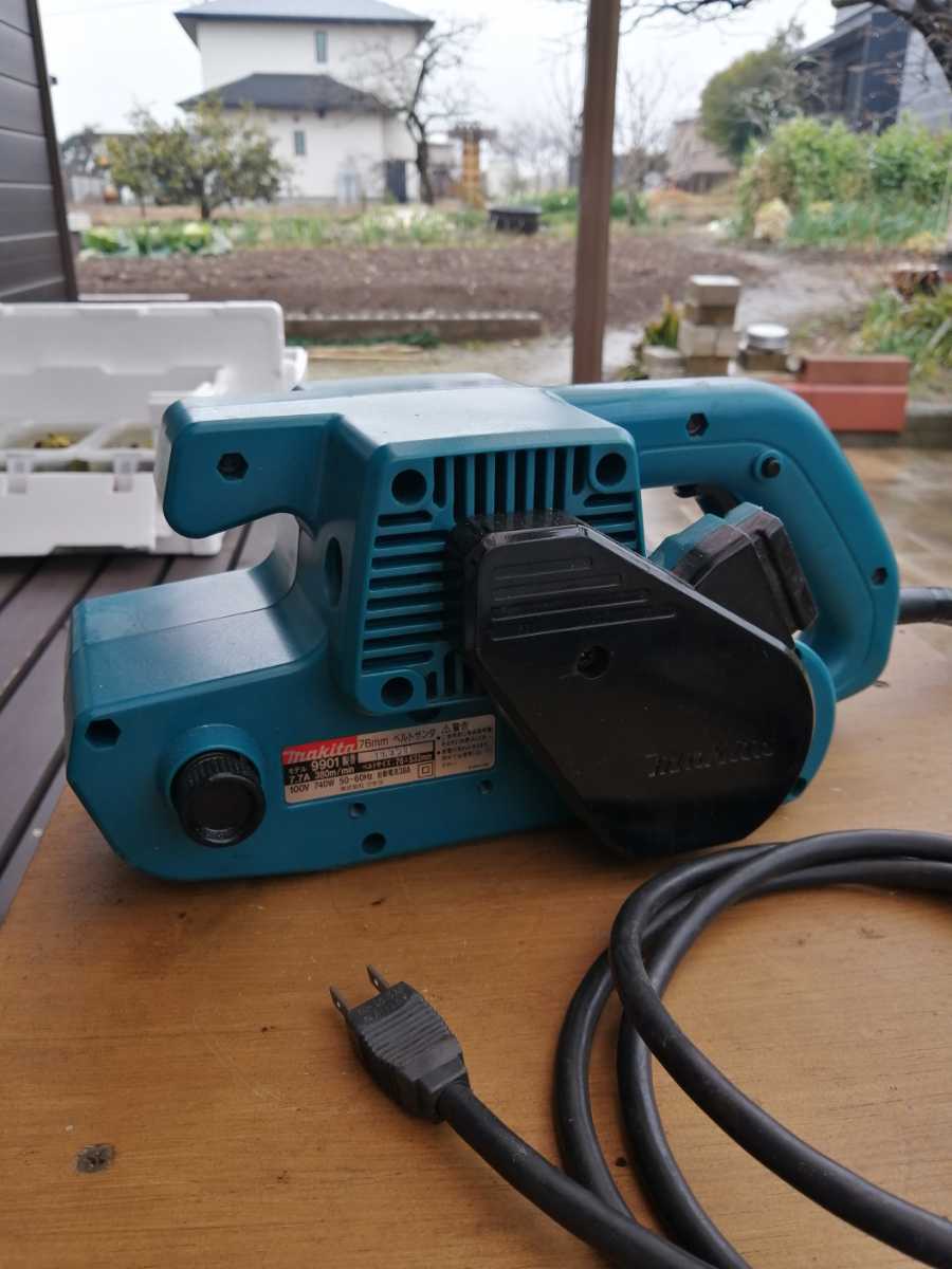 100%新品，定番 マキタベルトサンダー76㎜ モデル 9901製番 ベルトサイズ76&times;533㎜(ベルトサンダー)｜売買されたオークション情報、yahooの商品情報をアーカイブ公開 - オークファン ベルトサンダー