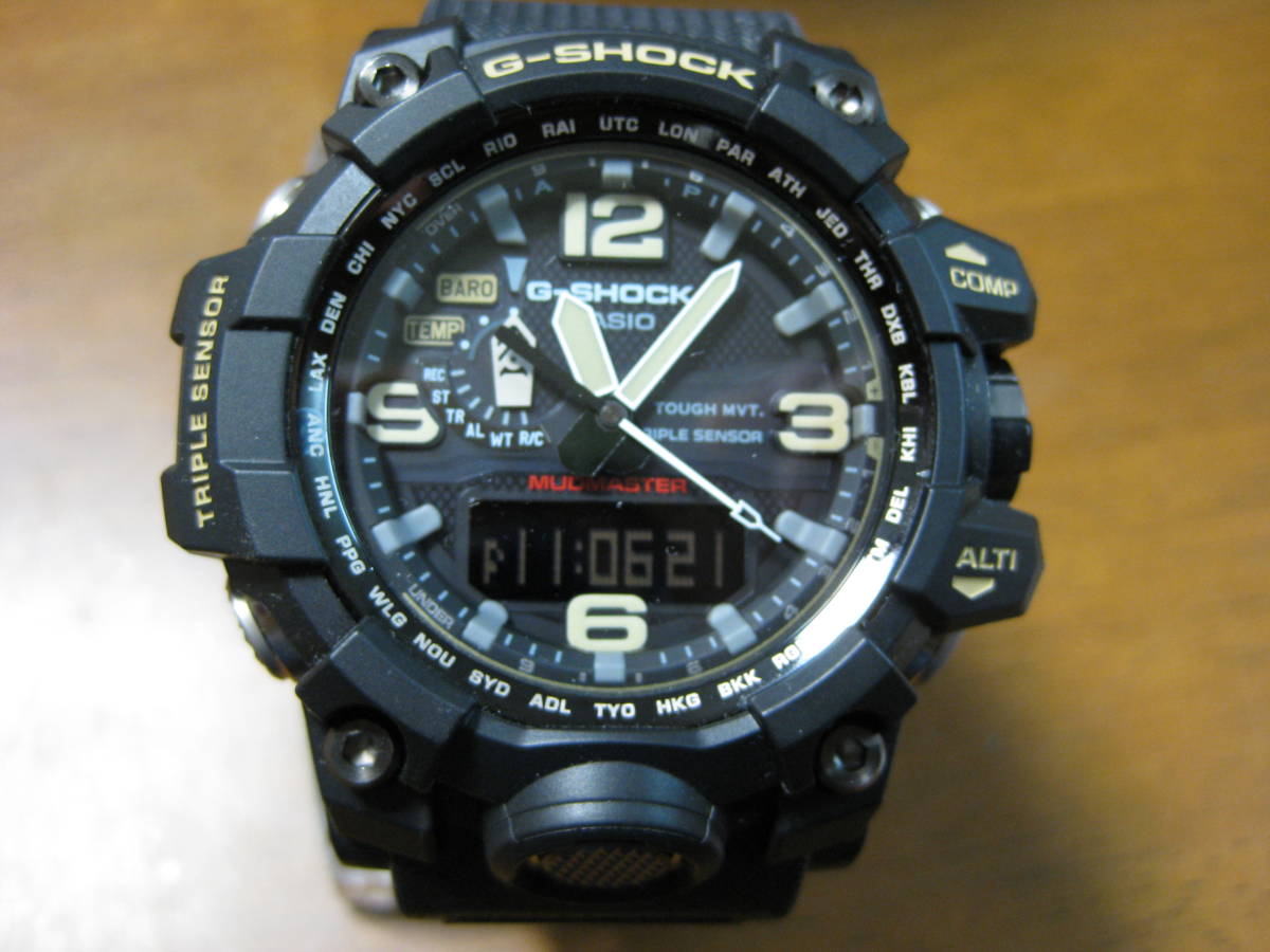 二次電池交換、外装交換済 カシオ CASIO G-SHOCK マッドマスター GWG 