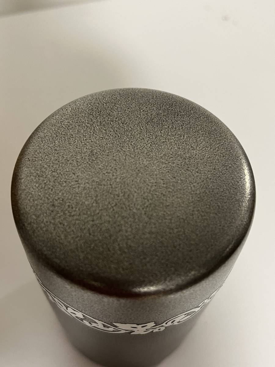 薩摩錫器 茶筒 共箱 登六作 さつま 岩切 正錫 茶入 金属工芸 茶道具