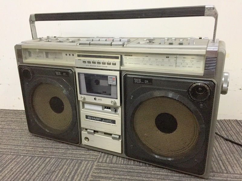 SHARP GF-505ST THE SEARCHER-XL ラジカセ シャープ Y3826 SHARP | GF