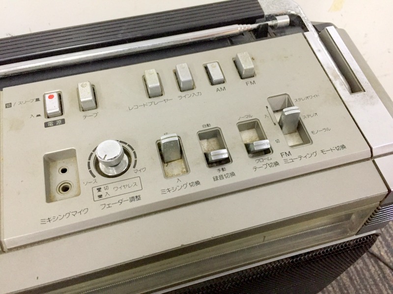 SHARP GF-505ST THE SEARCHER-XL ラジカセ シャープ Y3826 SHARP | GF