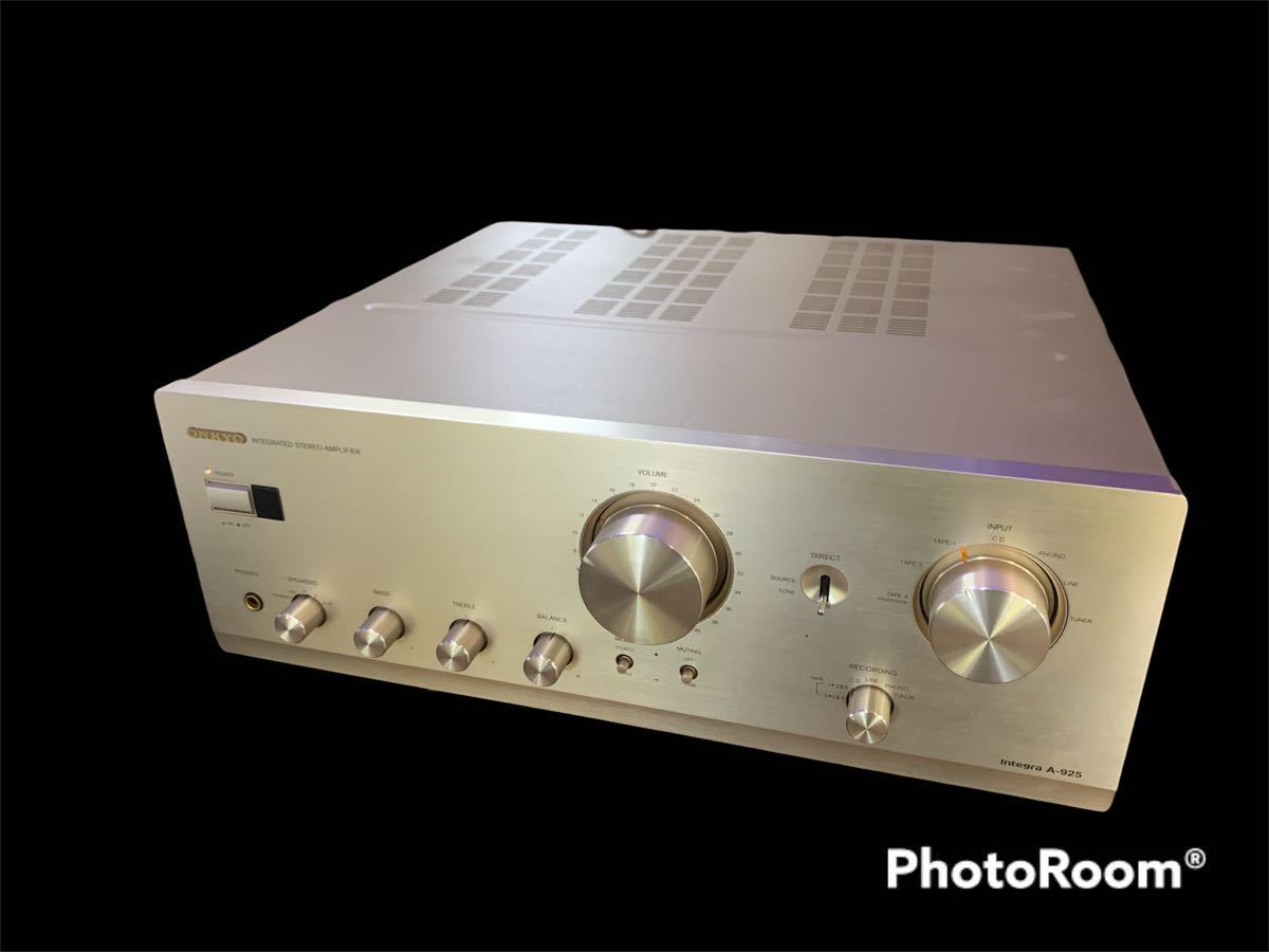 中古品・音出し確認済】ONKYO オンキョー Integra A-925 プリメイン
