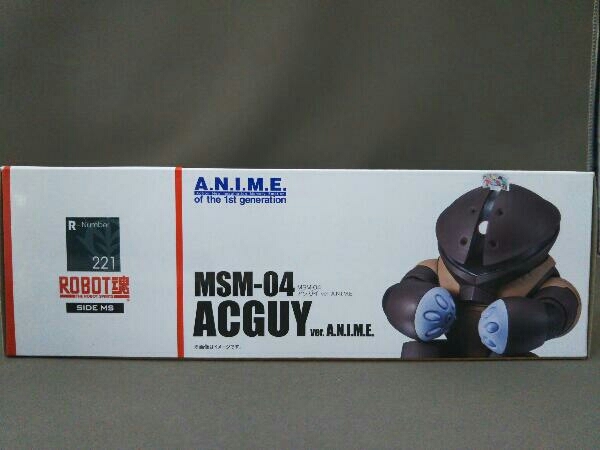 未開封品 フィギュア ROBOT魂 ＜SIDE MS＞ MSM-04 アッガイ ver.A.N.I.M.E.「機動戦士ガンダム」 ROBOT魂 MS＞ ＜SIDE ROBOT魂(Ka signature)〈SIDE 白い