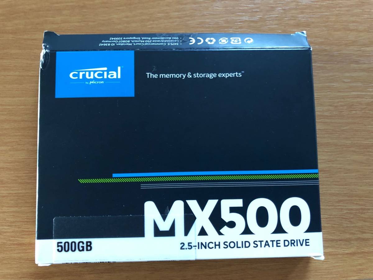 Crucial 500GB | SSD MX500 内蔵SSD M.2 PCIe JP NAND SATA3 crucial 