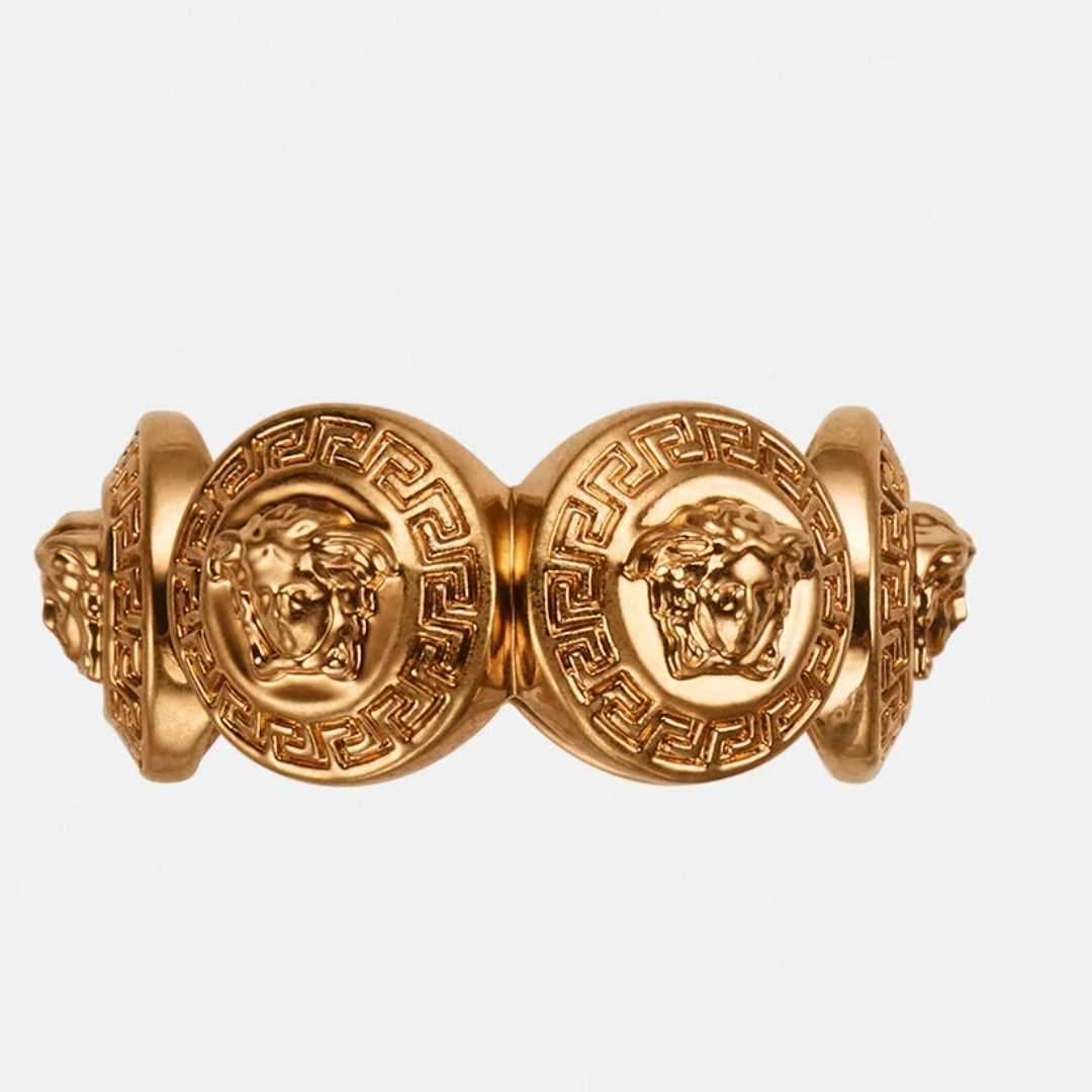 VERSACE 金リング 15号 VERSACE ゴールド メダリオンリング 11〜12号 15表記