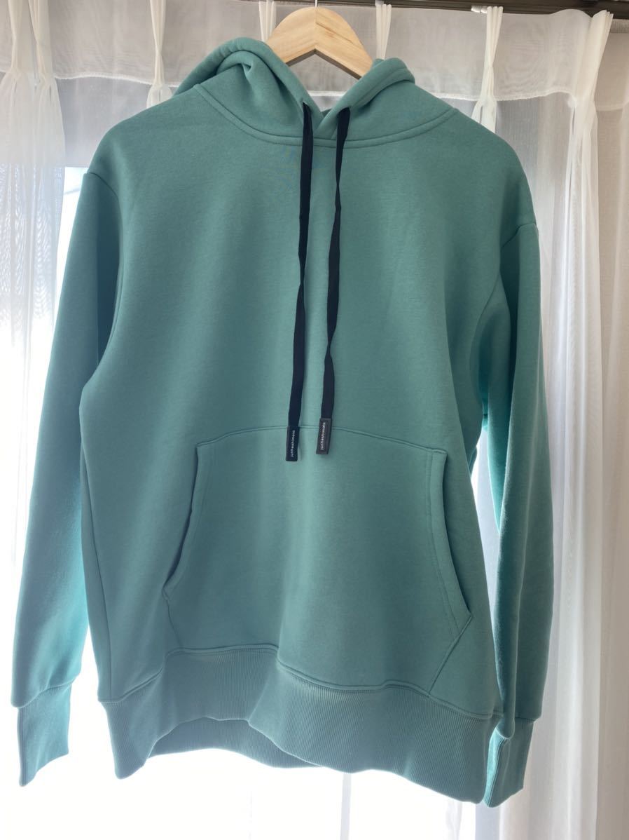 新品未使用品売り切り　タグ付き　21AW junhashimoto CU13 ACP PARKA ジュンハシモト　パーカー　アクアグリーン　サイズ3 　