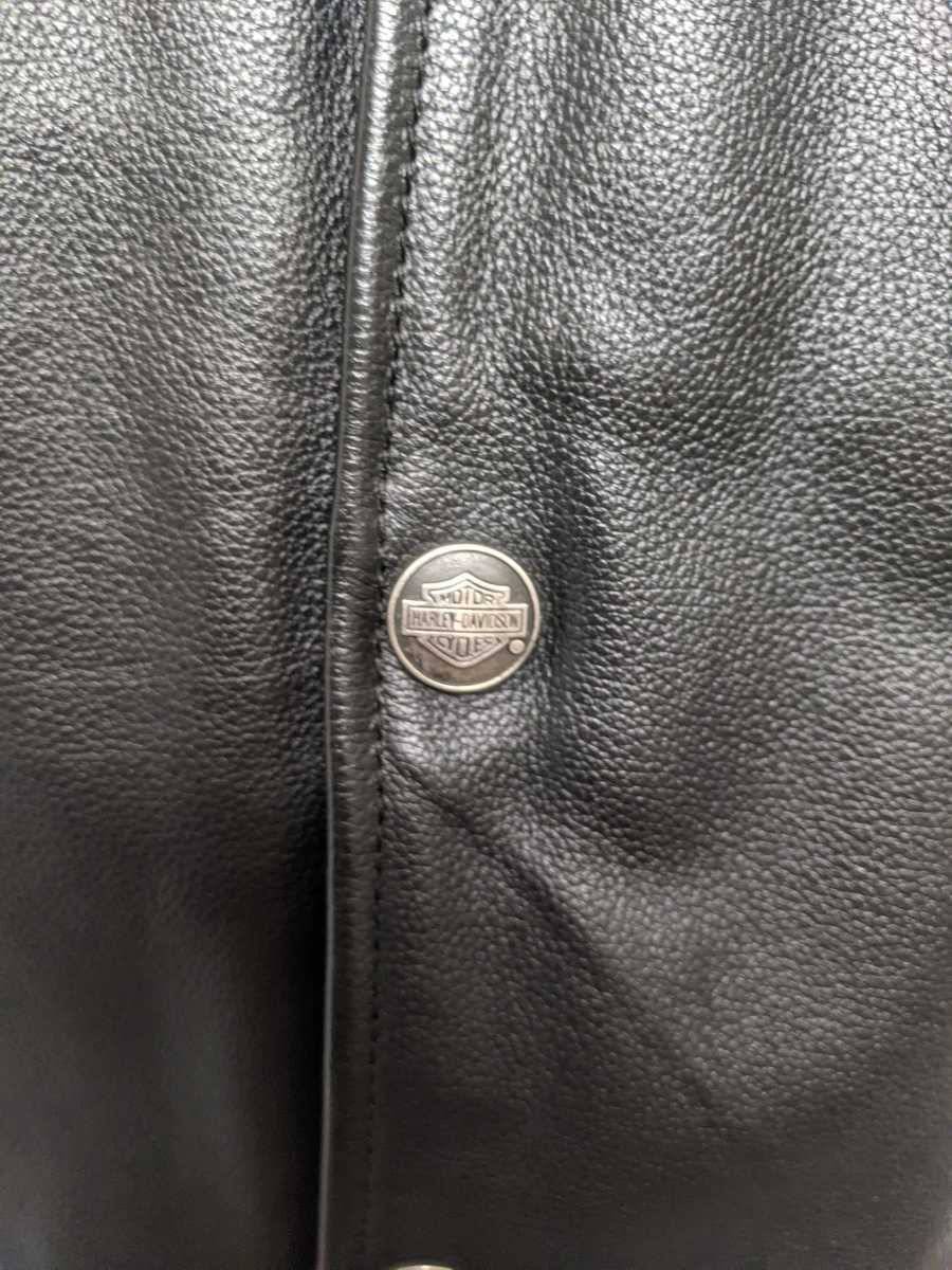 美品】☆1スタ☆ ハーレーダビッドソン harley davidson レザー ベスト