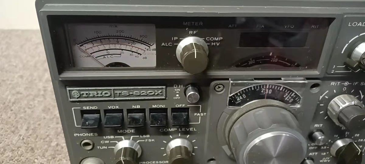 TRIO トリオ TS-820X SSBトランシーバー 無線機 ジャンク扱い