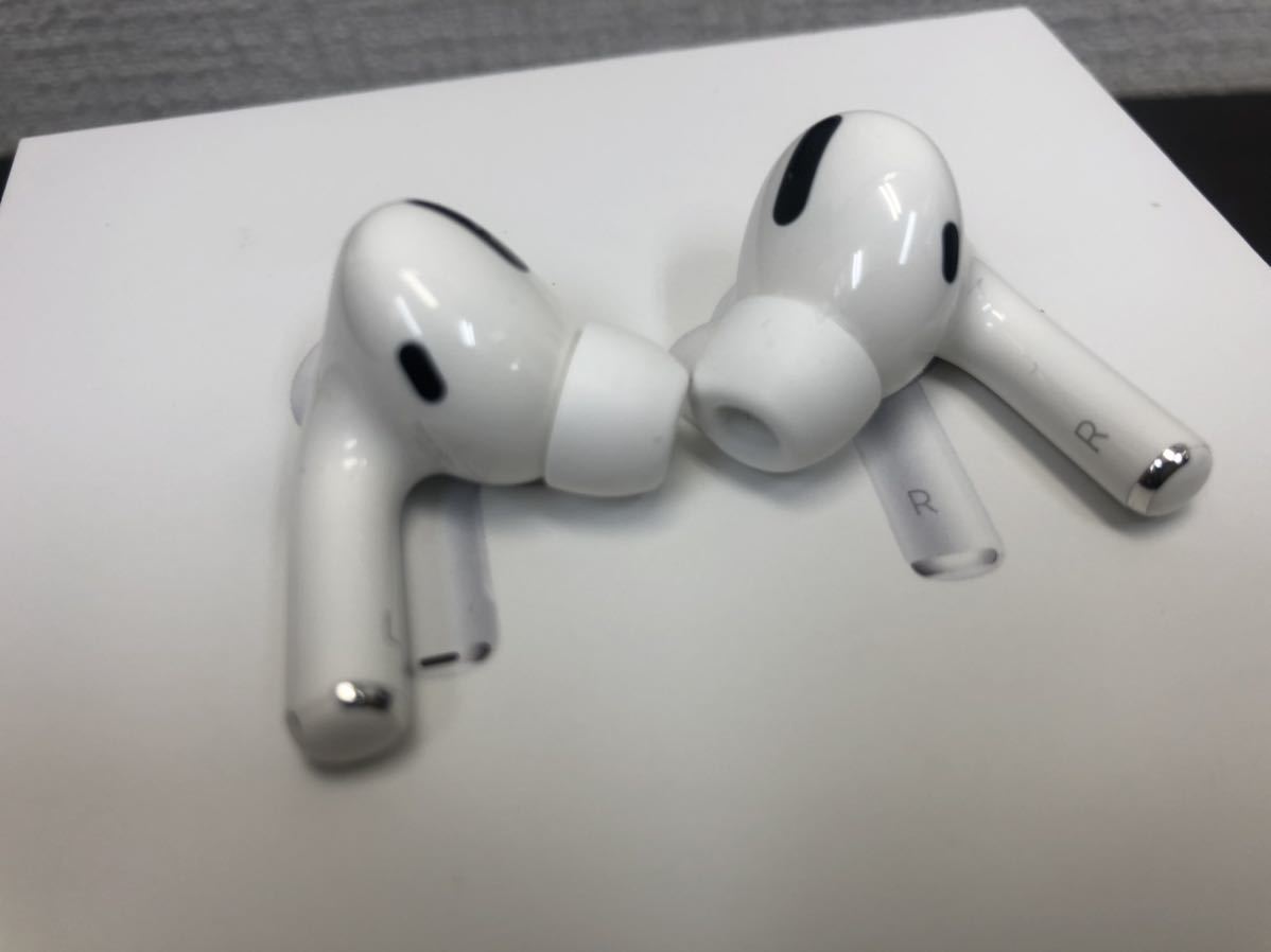 【大黒屋】中古 Apple AirPods Pro MWP22J/A A2083 A2084 A2190 アップル エアポッズ プロ ワイヤレスイヤホン a-19421 Pro AirPods MWP22J&frasl;A C10929209 値下げ不可Apple 付属品完備