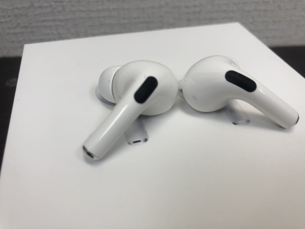 【大黒屋】中古 Apple AirPods Pro MWP22J/A A2083 A2084 A2190 アップル エアポッズ プロ ワイヤレスイヤホン a-19421 Pro AirPods MWP22J&frasl;A C10929209 値下げ不可Apple 付属品完備