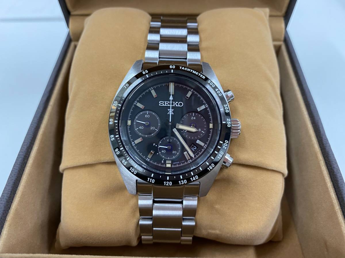 42787】極美品 SEIKO/セイコー PROSPEX SBDL091 V192-0AF0 ソーラー 