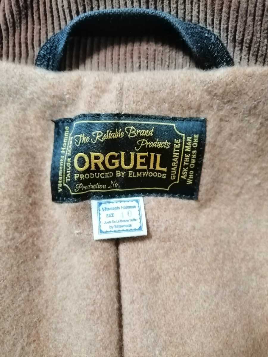 ORGUEIL オルゲイユ パラフィン加工 ファイヤーマン・ジャケット 