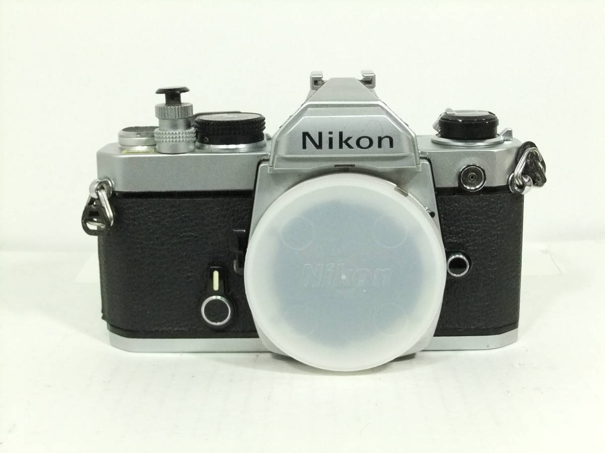 ニコン　Nikon FM ボディ　露出計ok ニコン Nikon FM ボディ シャッターと露出計はOK、プリズムは良さそう