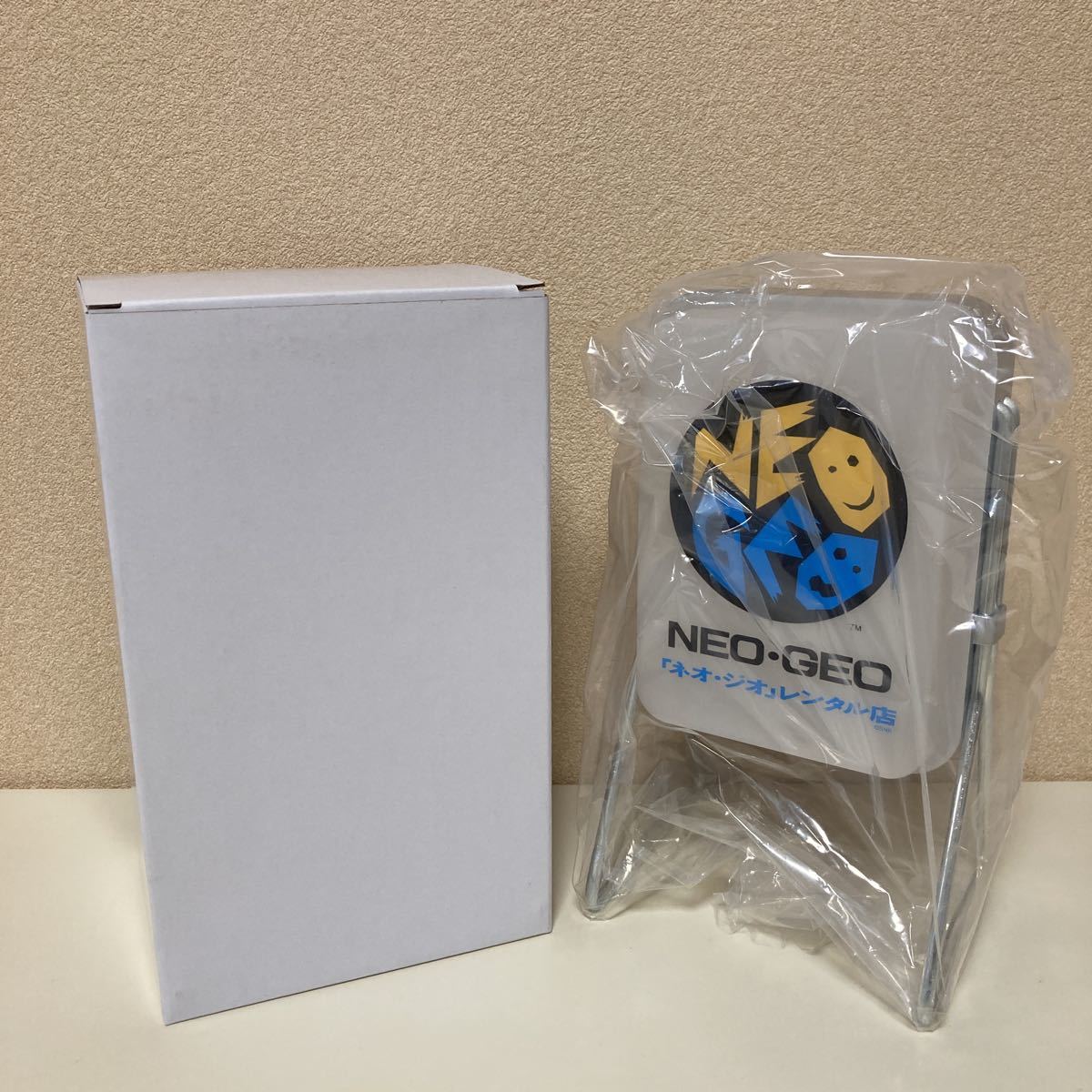 SNK 復刻 NEO GEO 卓上スタンドサイン ネオジオ LED 卓上スタンド 未 