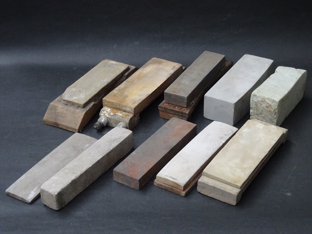 【超激得，SALE】 1 砥石色々沢山 荒砥：中砥：仕上げ砥 古道具 砥石10丁(研磨砥石)｜売買されたオークション情報、yahooの商品情報をアーカイブ公開 - オークファン 研磨砥石
