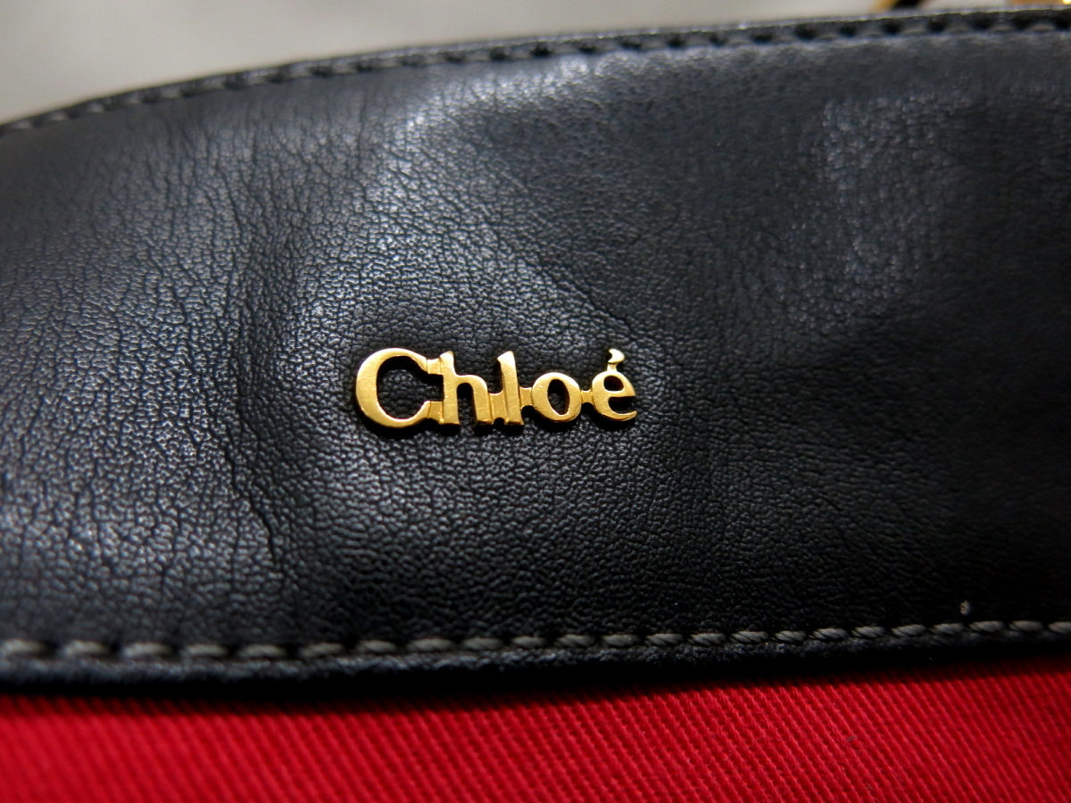 ○超美品○Chloe クロエ○エデン○カーフ レザー 本革○トート バッグ 