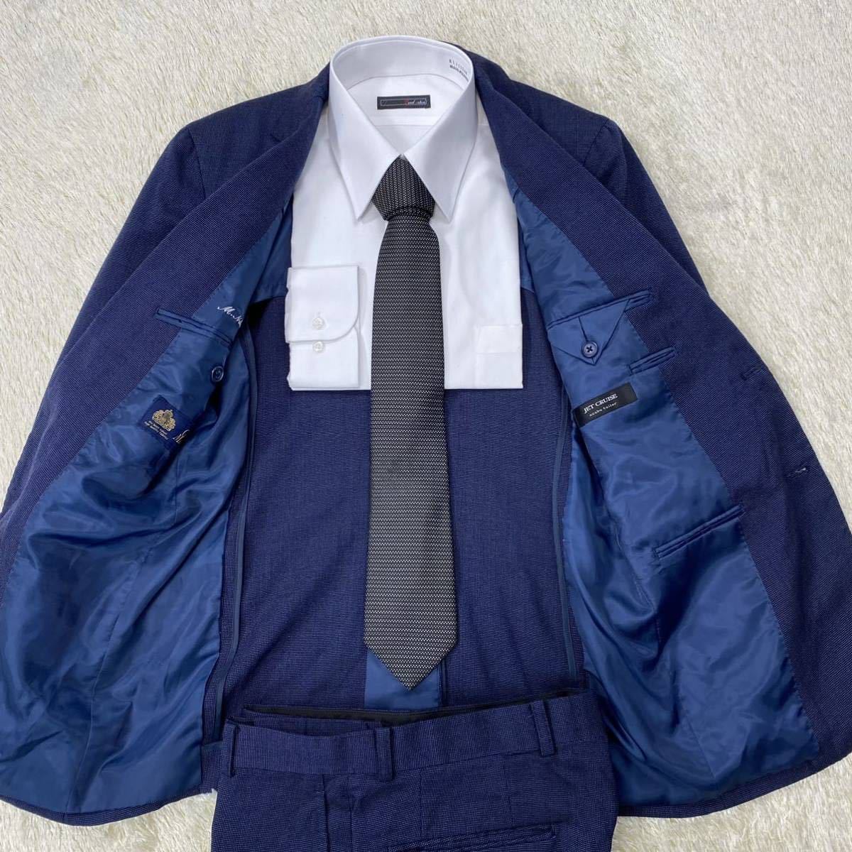 美品★ アザブテーラーazabu tailor 3ピース　スーツ　セットアップ azabu tailor☆スリーピーススーツ 【公式通販】